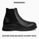 Leather Chelsea with Chunky Sole-1055-B