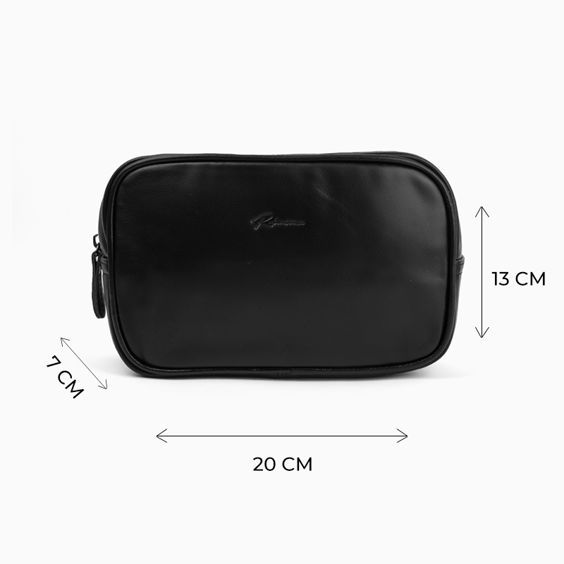 ROBINSON VINTAGE- PREMIUM BLACK LEATHER