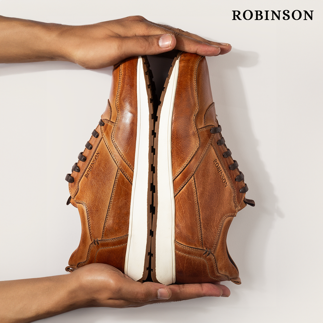 Genuine Leather sneaker 503-H