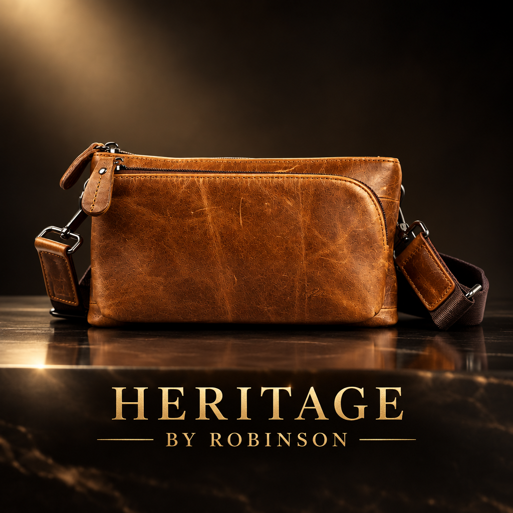 ROBINSON HERITAGE -PREMIUM CAMEL LEATHER