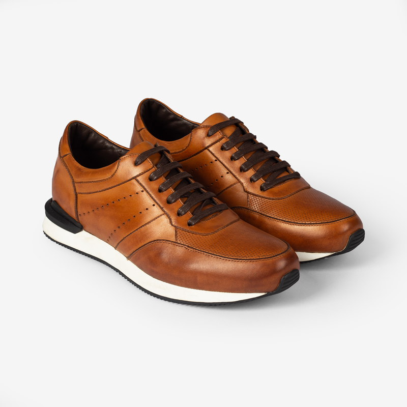 Genuine Leather sneaker 502-H