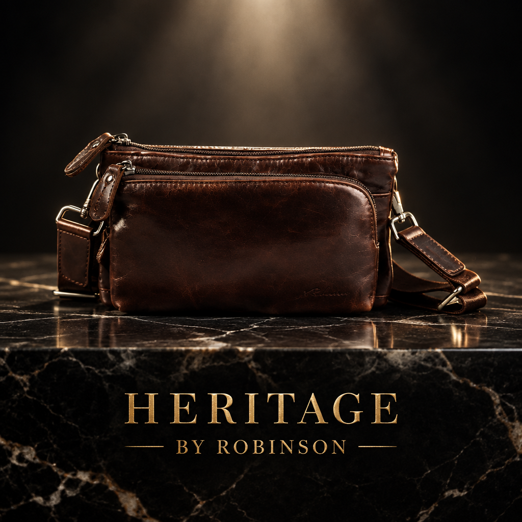 ROBINSON HERITAGE - PREMIUM COFFE LEATHER