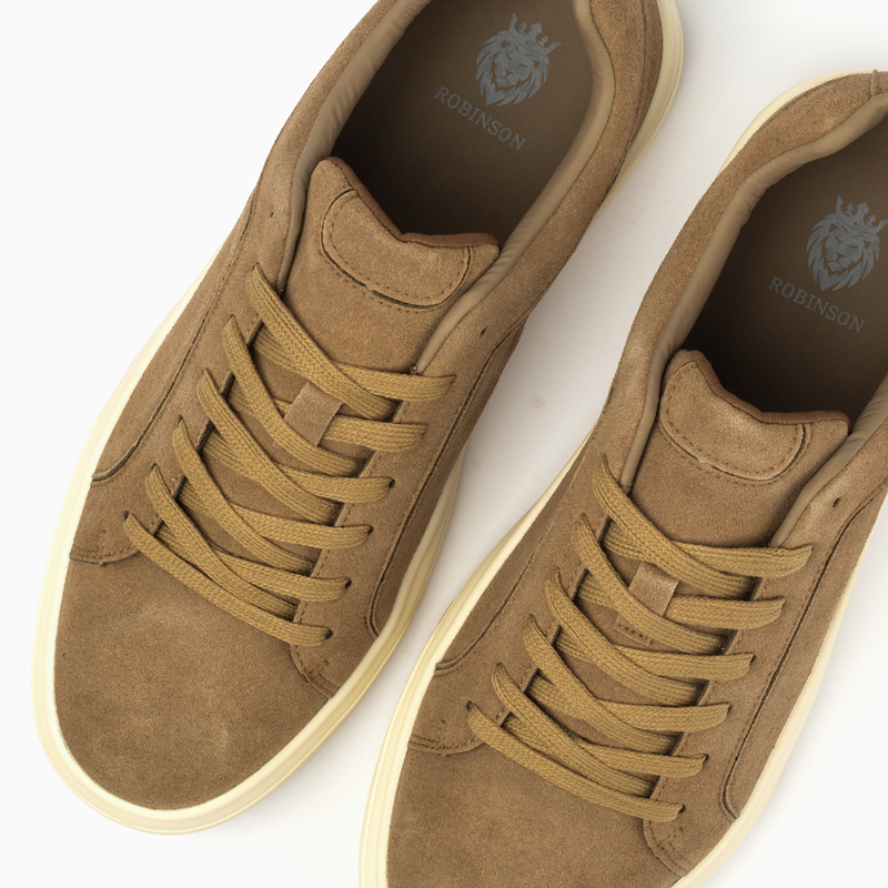 Basic Ultra-light Sneaker-Beige Suede
