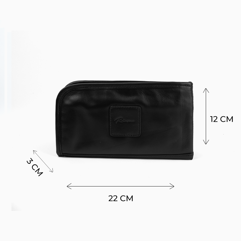 ROBINSON VERONA - PREMIUM BLACK LEATHER