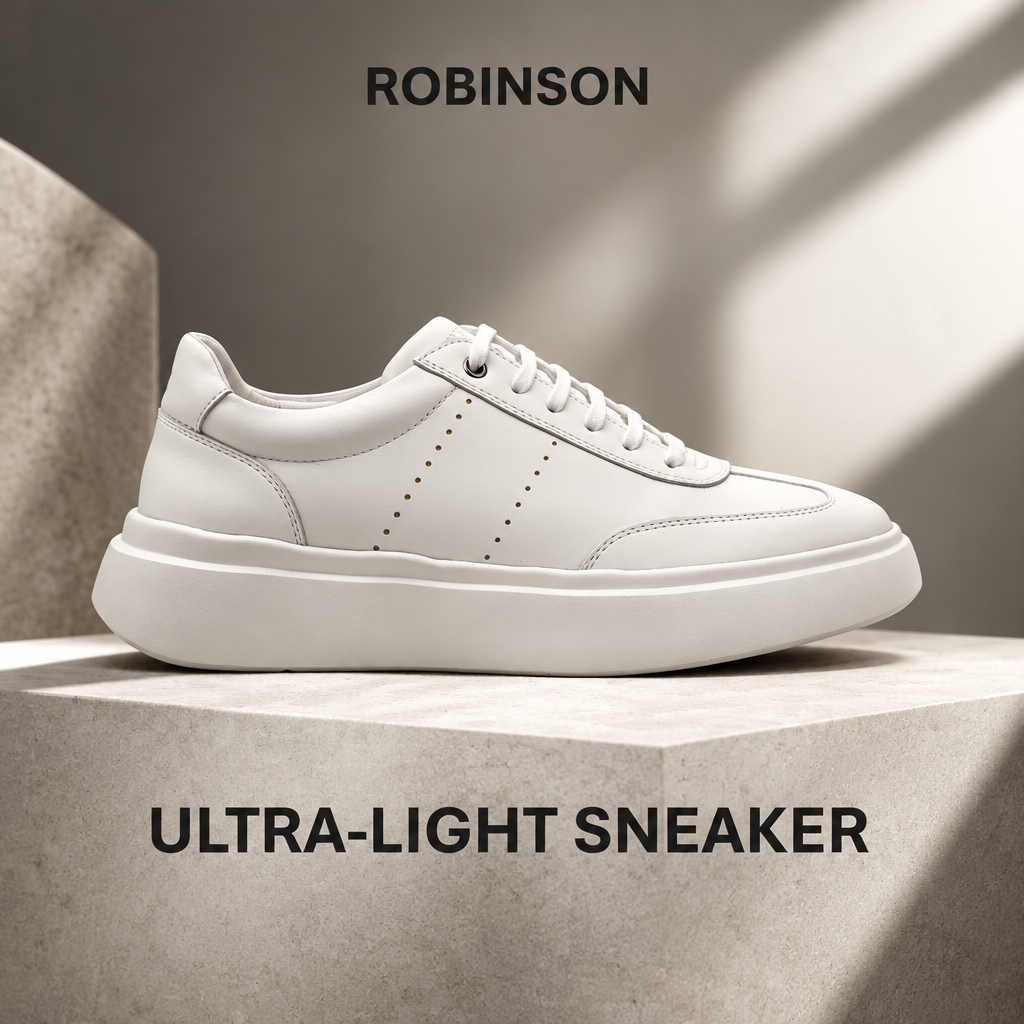 Ultra-Light Chunky Sneaker 8832-White