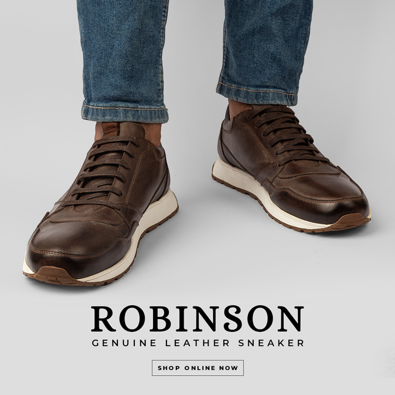 Genuine Leather sneaker 503-W