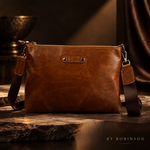 ROBINSON SIGNATURE - PREMIUM LEATHER CAMEL