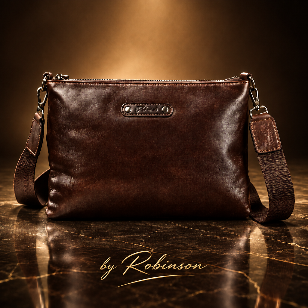 ROBINSON SIGNATURE - PREMIUM LEATHER COFFE