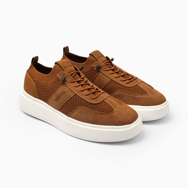 AIR-STEP KNIT SNEAKER EDITION 888/TAN
