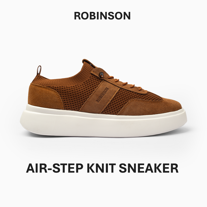 AIR-STEP KNIT SNEAKER EDITION 888/TAN