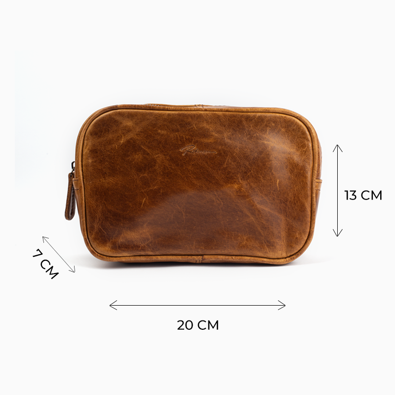 ROBINSON VINTAGE- PREMIUM CAMEL LEATHER