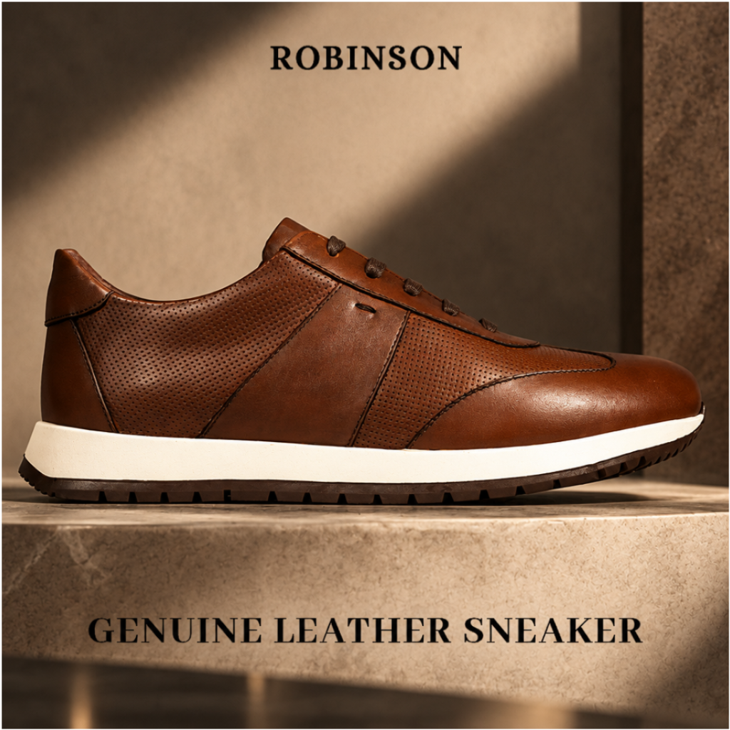 Genuine Leather sneaker 505-H