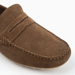 Robinson Signature Suede Moccasin-Camel