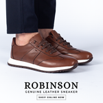 Genuine Leather sneaker 505-H