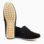 Robinson Signature Suede Moccasin-Black