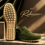 Robinson Signature Suede Moccasin-Green