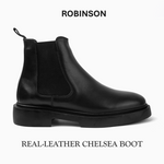 Leather Chelsea with Chunky Sole-509-B