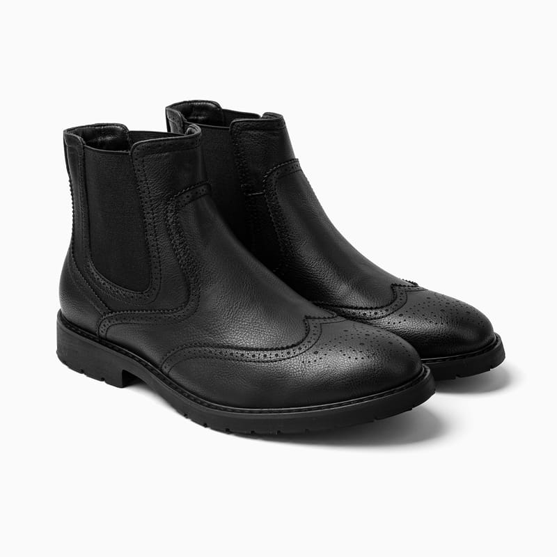 Wingtip chelsea boot 7065B