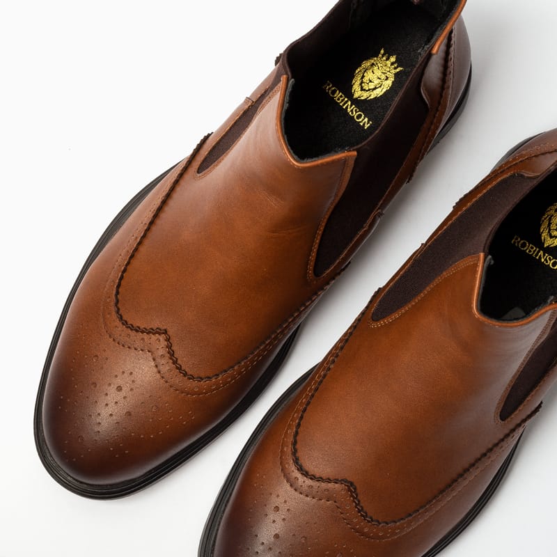 Wingtip Chelsea boot 7033C