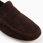 Robinson Signature Suede Moccasin-Coffe