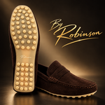 Robinson Signature Suede Moccasin-Coffe