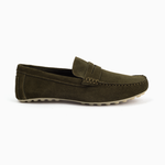 Robinson Signature Suede Moccasin-Olive