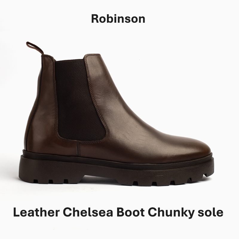 Leather Chelsea with Chunky Sole-1060-C