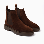 CHUNKY CHELSEA BOOT-509-TOBACCO