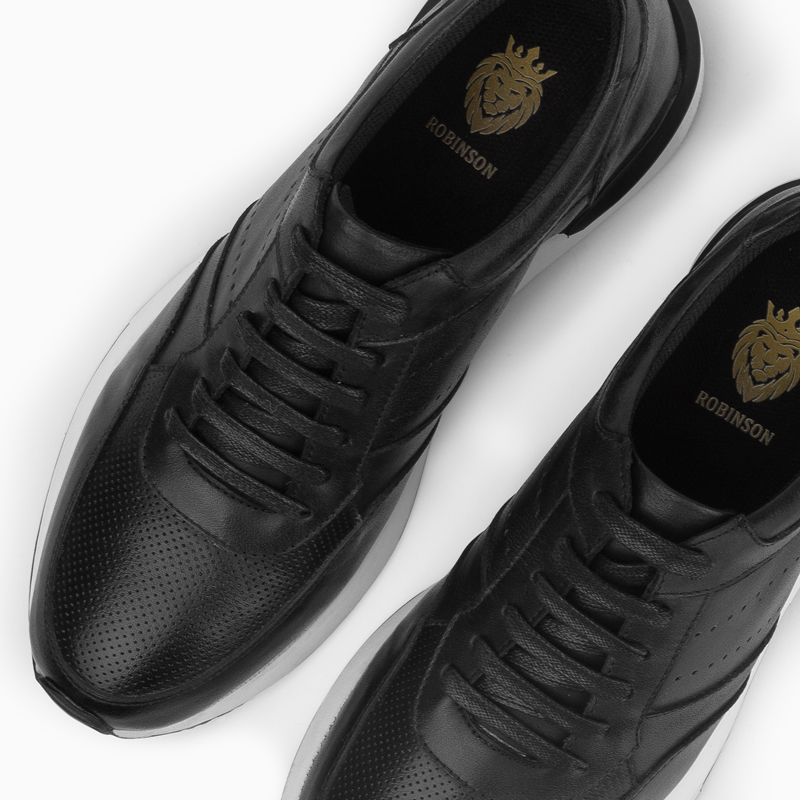 Genuine Leather sneaker 502-B