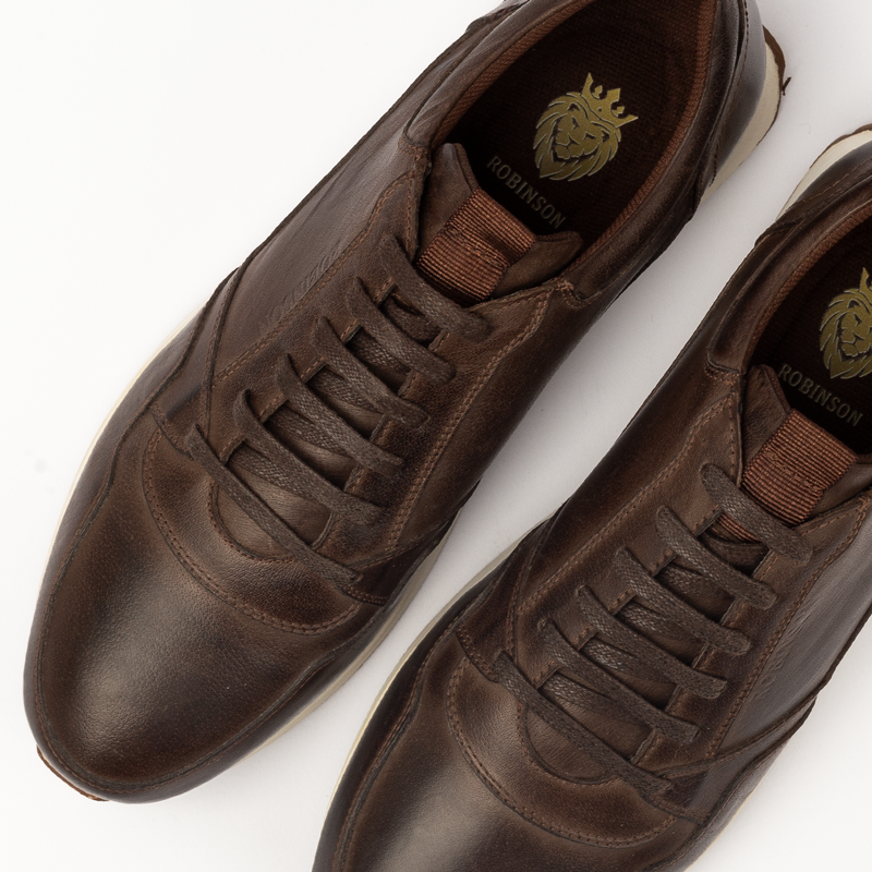 Genuine Leather sneaker 503-W