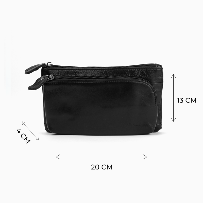 ROBINSON HERITAGE -PREMIUM BLACK LEATHER