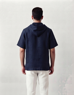 Robinson Relaxed Fit Denim Hooded T-Shirt.