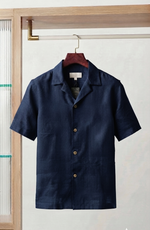 Navy Linen | Shirt