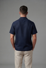 Navy Linen | Shirt