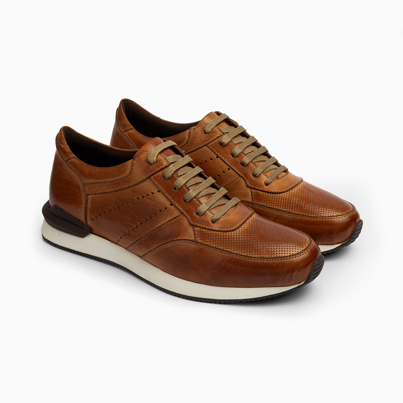 Genuine Leather sneaker 502-H