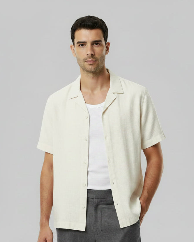 Off-White Linen | Shirt