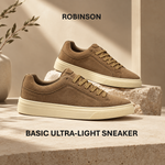260 GRAM Basic Sneaker-Beige Suede