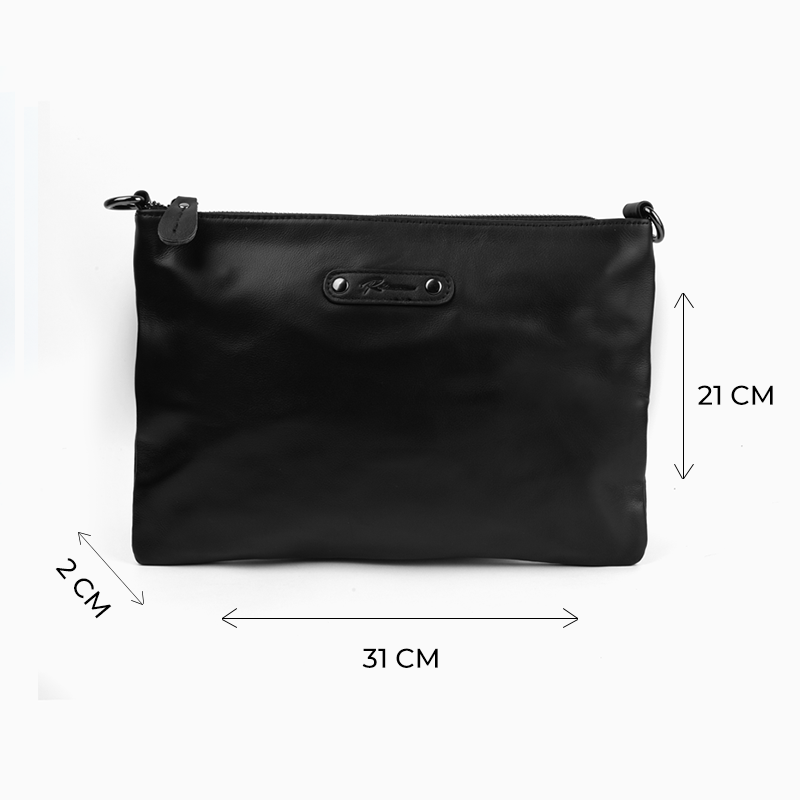 ROBINSON SIGNATURE - PREMIUM LEATHER BLACK
