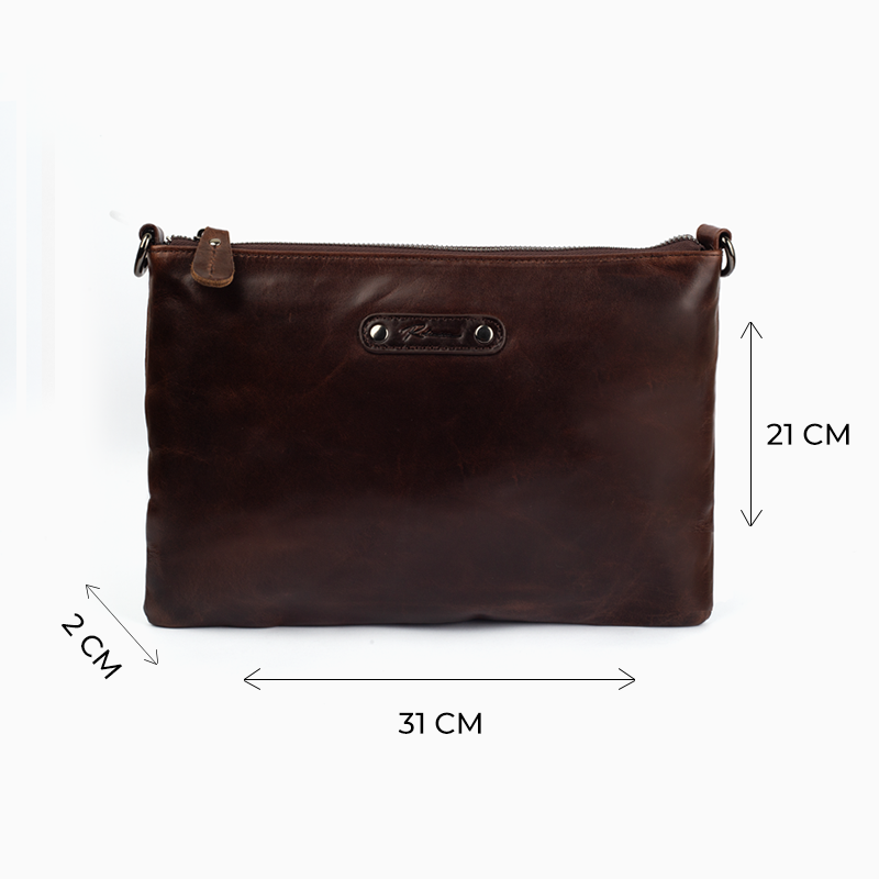 ROBINSON SIGNATURE - PREMIUM LEATHER COFFE