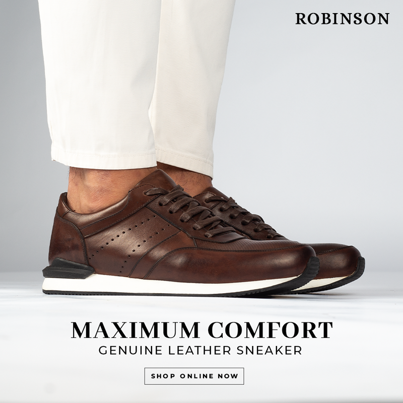 Genuine Leather sneaker 502-C