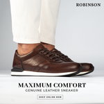 Genuine Leather sneaker 502-C