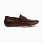 Robinson Signature Leather Moccasin-Coffe