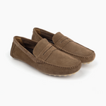 Robinson Signature Suede Moccasin-khaki