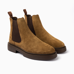 CHUNKY CHELSEA BOOT-509-Camel
