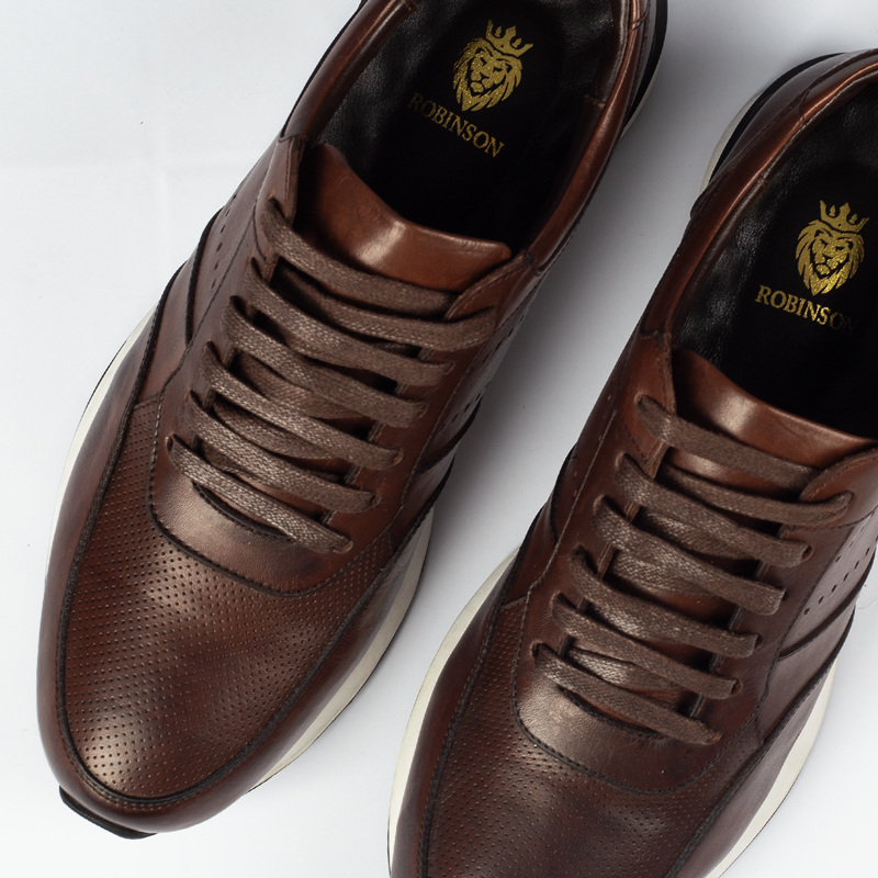 Genuine Leather sneaker 502-C