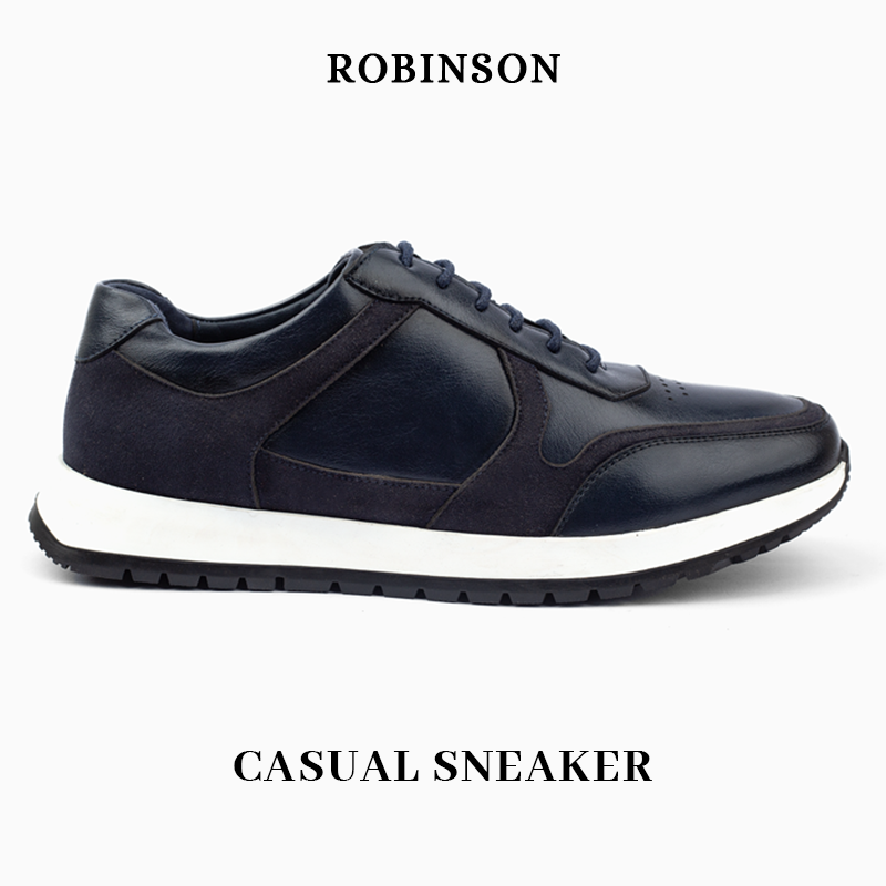 Casual sneaker R02-Navy