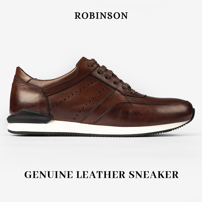 Genuine Leather sneaker 502-C