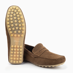 Robinson Signature Suede Moccasin-Camel