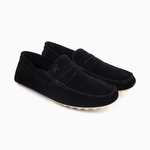 Robinson Signature Suede Moccasin-Black
