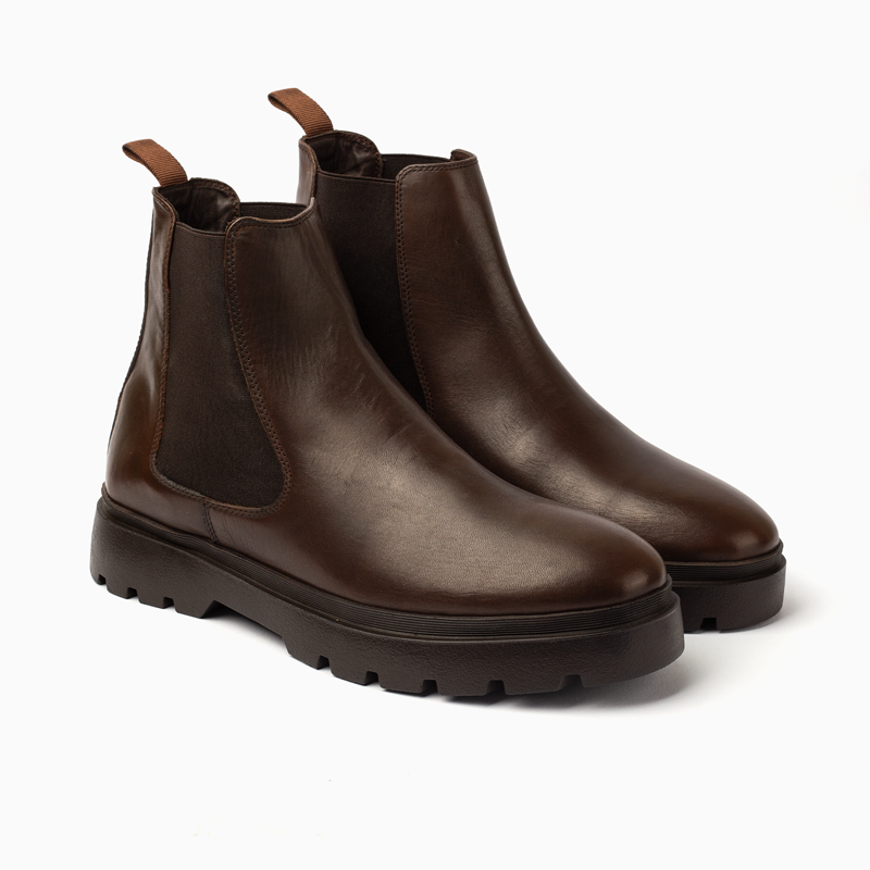 Leather Chelsea with Chunky Sole-1060-C